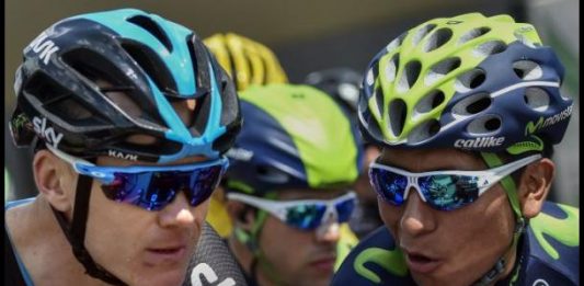El primer pulso que Chris Froome le gana a Nairo en el 2017
