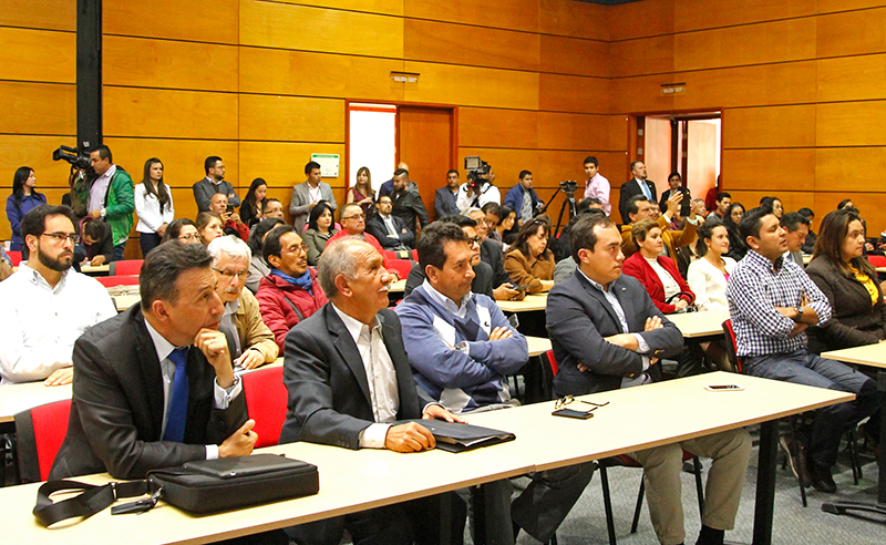 Los industriales de Boyacá escuchan los planteamientos tanto departamental como nacional. Foto | Hisrael Garzonroa