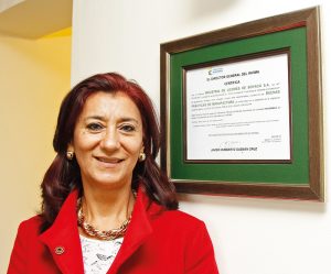 Esperanza Quevedo, gerente de la Licorera de Boyacá. Foto|Hisrael Garzonroa