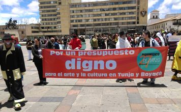 “Ponemos el talento, ustedes el presupuesto”: artistas boyacenses