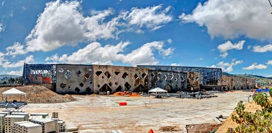 Avance de obra en nueva Terminal de Transportes de Tunja es del 80%