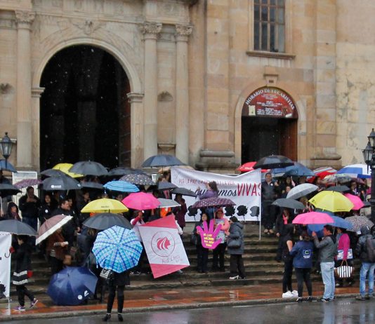 “Vivas nos queremos”, volvieron a gritar las mujeres en Tunja