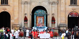 Regresó la Fiesta de la Virgen del Milagro presencial y con ello cierres viales en Tunja