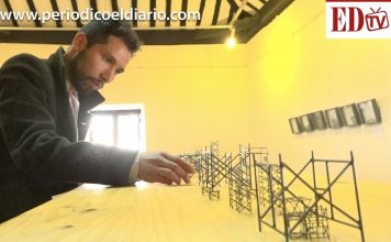 Andamios, una exposición de arquitectura hecha a puro grafito