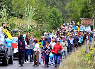 «Esta explotación, bajo ninguna condición»: Gachantivá marcha contra la minería