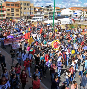 La ola upetecista se tomó Tunja