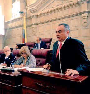 Su labor en el Congreso le ha permitido llevar varios proyectos para Boyacá. FOTO / Archivo personal