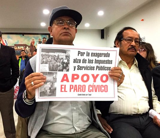 Paro cívico no cuenta con permiso para realizarse