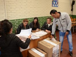 Así transcurren las elecciones legislativas en Tunja