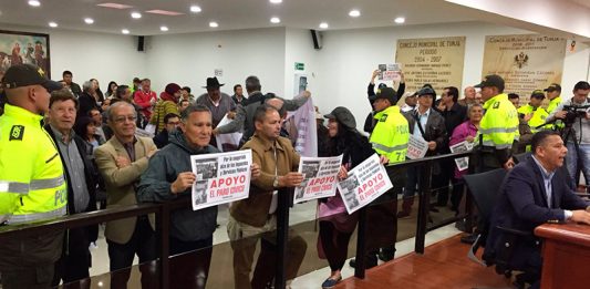 En una voz unánime, comunidad tunjana pidió suspensión del avaluó catastral