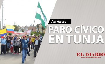 Radiografía del Paro Cívico en Tunja