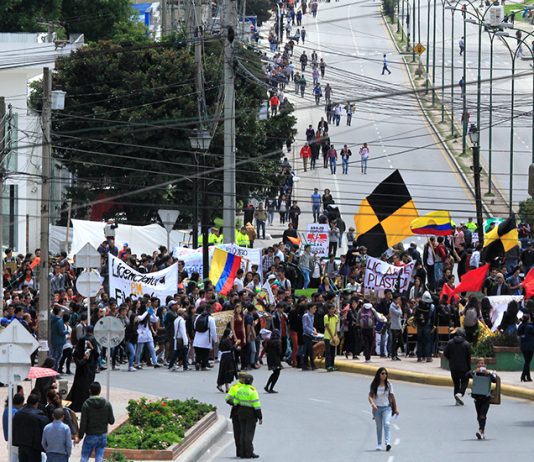 Los estudiantes no se quisieron quedar por fuera