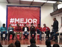 Con la maquinaria encendida