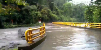 Cierre total en vía Santa María – San Luis de Gaceno