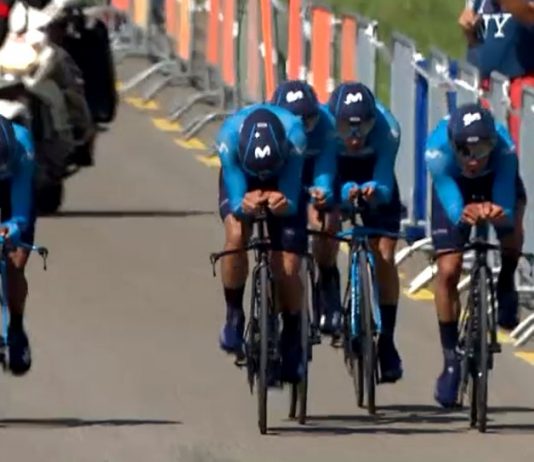 Buen debut del Movistar de Nairo Quintana en el Tour de Suiza