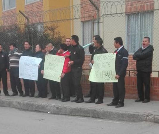 Peticiones de los conductores para levantar paro en Tunja