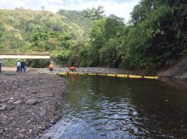 Corpoboyacá pide a Ocensa seguir plan de contingencia por derramamiento de crudo en Puerto Boyacá