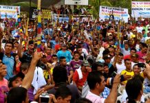 Trescientos once líderes asesinados y el gobierno ahí…