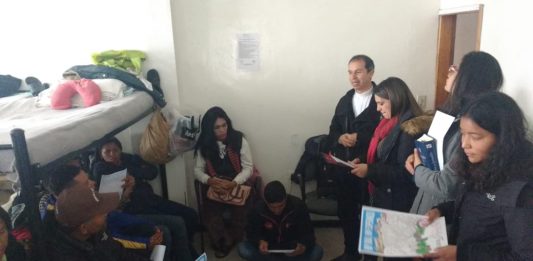 Refugio de migrantes venezolanos en Tunja se queda sin comida