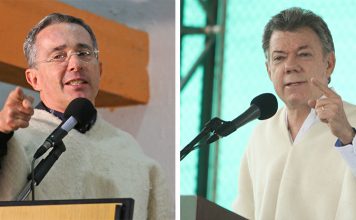 Uribe con apenas 32% de imagen positiva en Boyacá