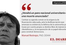 ¿Vendrá un paro nacional universitario o una muerte anunciada?