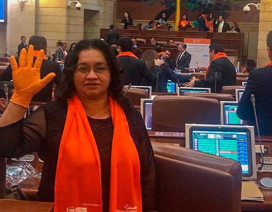 Neyla Ruiz sigue en defensa de las mujeres víctimas de la violencia