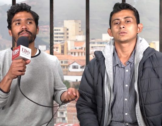 Movilización upetecista rumbo a Bogotá para participar en Paro Nacional