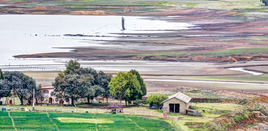 Preocupación por bajo nivel de la Represa de La Copa