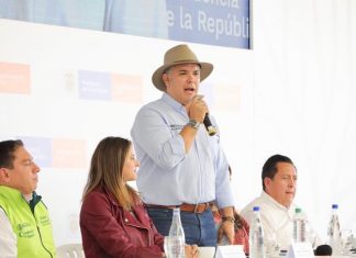 Duque acompañaría inauguración de la PTAR de Aquitania