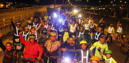 No olvide participar del sexto ciclopaseo nocturno en Tunja