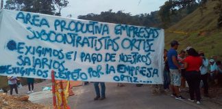 Falta de pago a trabajadores pone en riesgo entrega de Transversal del Sisga para 2020