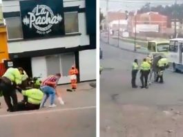 Tunjanos indignados por policías en aparente estado de embriaguez