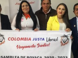 Colombia Justa libres, el partido de origen cristiano que busca consolidarse en Boyacá