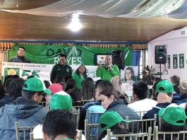 David Reyes cerró campaña en Tunja