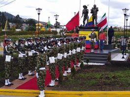 Con un monumento Tunja le rinde honores a los héroes del Bicentenario
