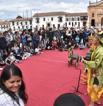Así va la XIX Parada de Teatro Callejero en Tunja