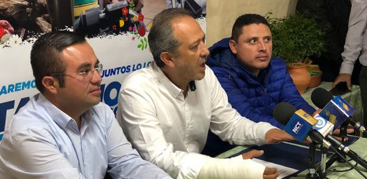 Franco refuerza las campañas de Jonatan Sánchez y Alejandro Fúneme
