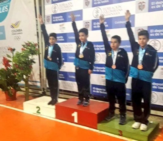 Destacada actuación boyacense en el Campeonato Nacional Interligas de Gimnasia de Trampolín