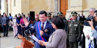 Imponente posesión de Wilmar Triana en Chiquinquirá