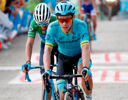 Miguel Ángel López asciende al sexto puesto en la general de Vuelta al Algarve