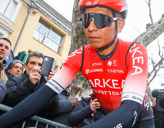 Por lesión de rodilla termina la temporada de Nairo Quintana
