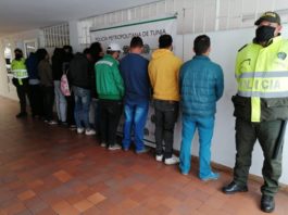 Alcoholizados y jugando billar fueron sorprendidos 10 infractores de la cuarentena en Tunja