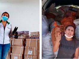 Alcaldesa de Maripí, en la ruta de la solidaridad