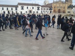 23 capturados durante jornada de manifestaciones en Tunja
