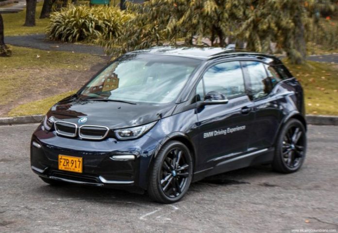 BMW-I3S-Eléctrico, una de las marcas más vendidas en Colombia, según elcarrocolombiano.com.