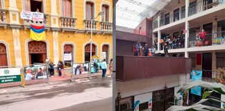 «Desalojados por la corrupción»: artistas se toman la Casa de la Cultura de Sogamoso