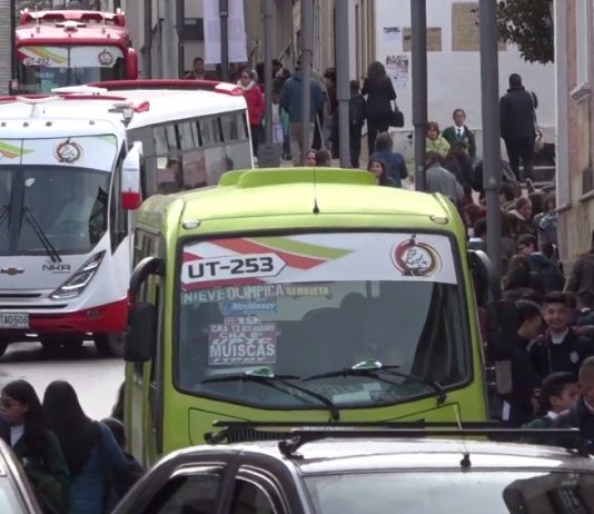 Sube 200 pesos el precio de bus en Tunja