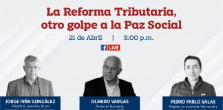 Conversatorio ‘La reforma tributaria, otro golpe a la paz social’