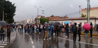En Tunja, denuncian abuso de fuerza pública contra el comité de DDHH