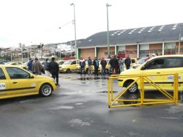 Paro de taxistas en Tunja